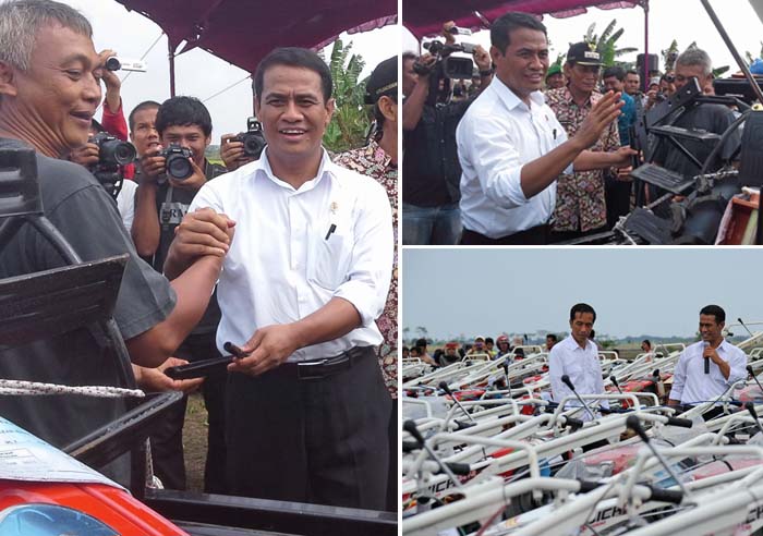 Mentan Amran Sulaiman Tegur Distributor Traktor Tangan di Demak